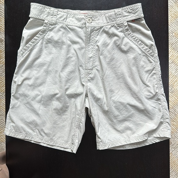 Simms high waisted nylon fishing shorts SZ M - Picture 1 of 10